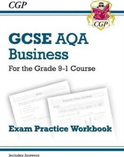 New Gcse Business Aqa Exam Practice Workbook (Includes Answers) Av Cgp Books