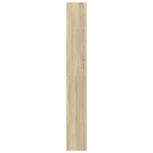 Bokhylle sonoma eik 80x24x176 cm konstruert tre Bokhylle sonoma eik 80x24x176 cm konstruert tre