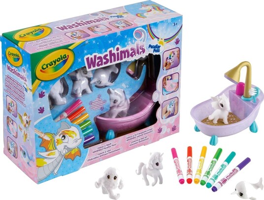 Crayola Washimals Kjæledyrs Lekesett 3+ År