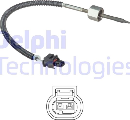 Sensor, eksostemperatur DELPHI TS30266