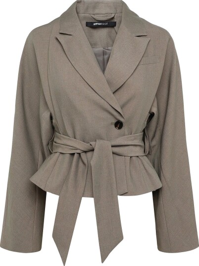 Gina Tricot Shaped Blazer TAUPE (7177) XL