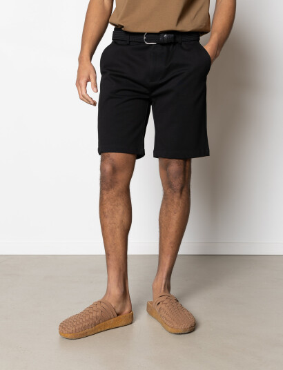 Clean Cut Copenhagen Milano Brendon Jersey Shorts - Black - XS