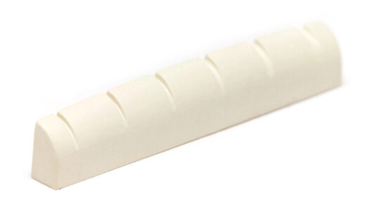 Graph Tech Tusq Pq-6138-00 Guitar Nut, Flat, Slotted, 1 7/8" Long
