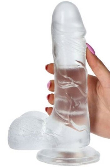 Jelly Dildo Real Rapture Clear 23 cm
