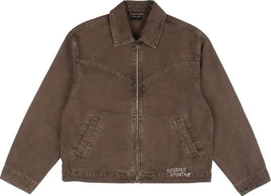 Goodies Sportive Everyday Quartier Brown Jacket WASHED BROWN M