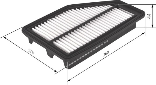 Luftfilter BOSCH F 026 400 295 Luftfilter BOSCH F 026 400 295