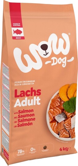 Wow Tørrfôr Adult Laks 6 kg