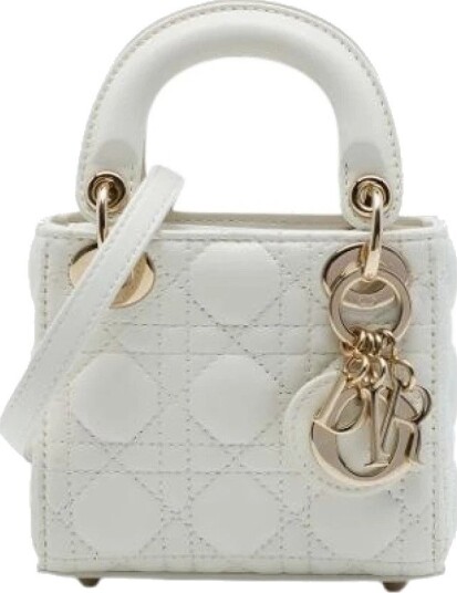 Dior Vintage Dame Pre owned Hvit ONE SIZE,