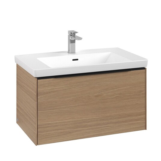 Villeroy & Boch  Subway 3.0 Servantskap m/1 skuff 772x429x478 mm Nordisk Eik