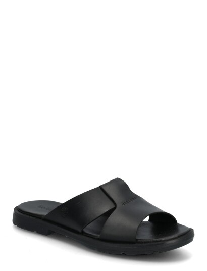Timberland Calista Bay Slide Sandal Black Full Grain   Black   40