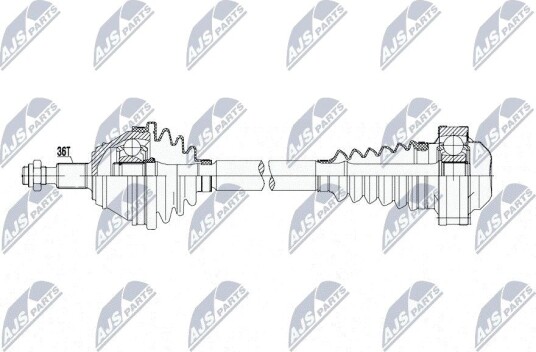 Nty Drivaksel NTY NPW VW 215
