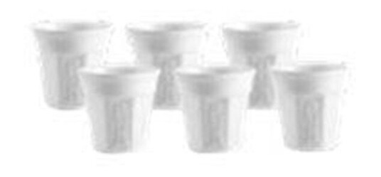 Bialetti - cup - white (pack of 6)