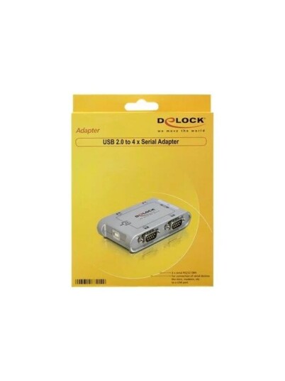 DeLOCK USB 2.0 4-Port Serial HUB 87414