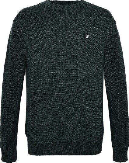 WOOD WOOD Wwhalum Crew Neck 25488 - Green - XL