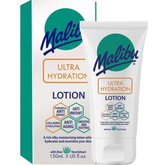 Malibu Ultra Hydration Lotion 150 ml med Aloe Vera og Kokosolje