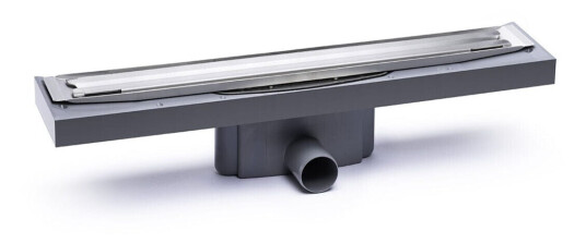 Purus PRO Line Premium Sideutløp Krom / 900mm 50mm