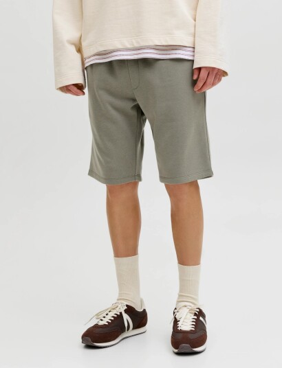 Jack & Jones Jpstgordon Bradley Sweat Shorts Mid Noos Khaki green XS