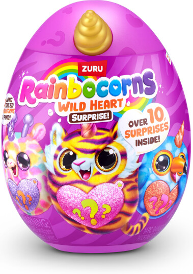 Rainbocorns Overraskelse 14 Deler Wild Heart Lilla Rainbocorns Overraskelse 14 Deler Wild Heart Lilla