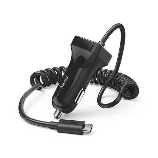 Hama 12W USB-C Billader med 2.4 A Svart
