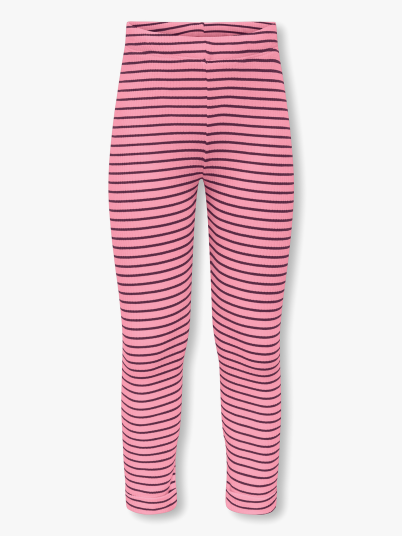 Kids Only Maude Stripe Basic Legging Rosa 92