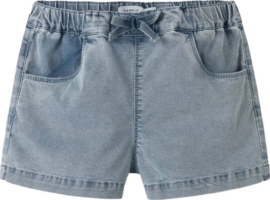 Name It Shorts NmfBella Light Blue Denim Name It 7 år (122) Shorts Blå