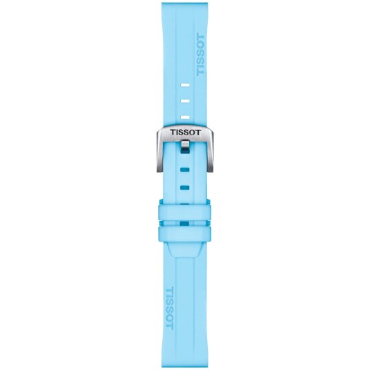 Tissot Blue Silicone Strap 18 mm T852047450