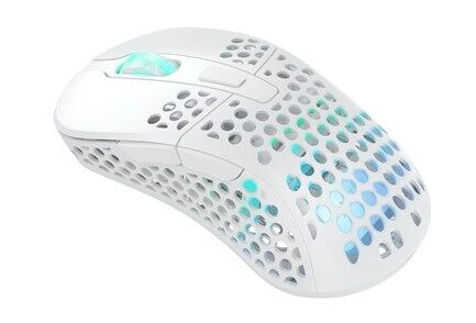 Xtrfy M4 Trådløs Gamingmus med RGB Belysning - 19000 DPI - Hvit