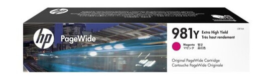 HP 981Y / L0R14A High Capacity Magenta Ink - Blekkpatron Rød