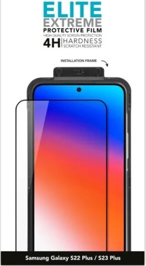 Linocell Elite Extreme Protective Skjermbeskytter for Galaxy S22 Plus og S23 Plus