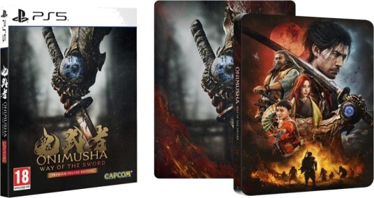 Capcom Onimusha: Way of the Sword Steelbook Premium Deluxe Edition PS5 Capcom Onimusha: Way of the Sword Steelbook Premium Deluxe Edition PS5