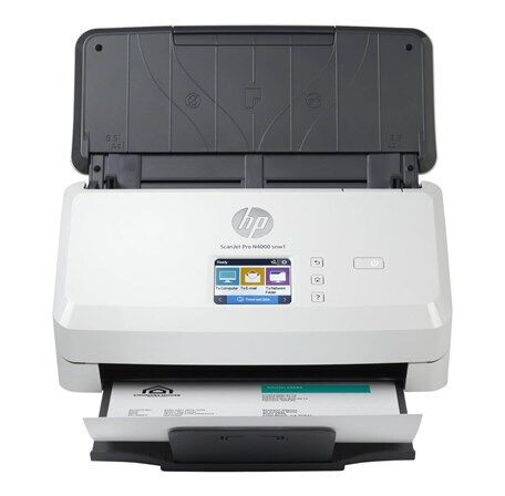 HP ScanJet Pro N4000 A4 Dokumentscanner med Wi-Fi og berøringsskjerm