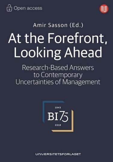 At the forefront, looking ahead