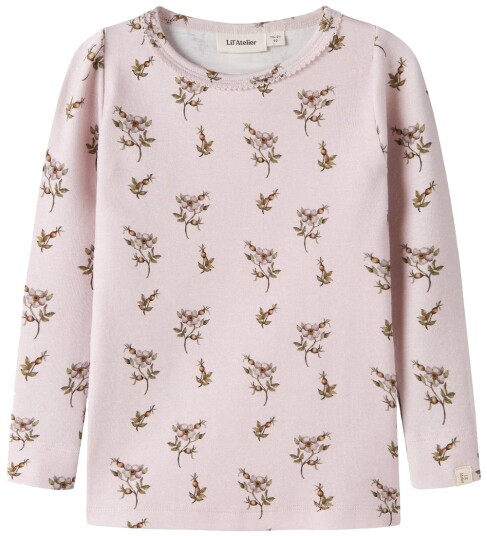 Lil" Atelier Genser NmfGayo Stille Violet/Apple Rose Lil Atelier 2 år (92) Genser Lilla Rosa