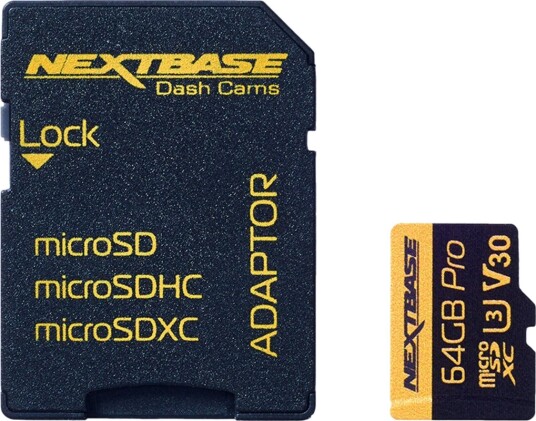 NEXTBASE 64 GB U3 MICROSD-MINNEKORT NEXTBASE 64 GB U3 MICROSD-MINNEKORT