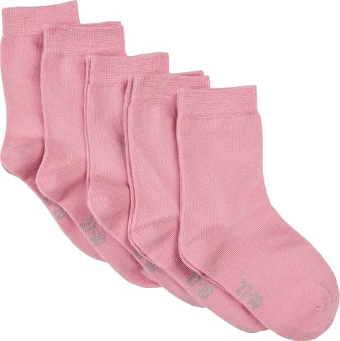 Minymo 5-Pack Sokker Til Barn, Rose Minymo 5-Pack Sokker Til Barn, Rose