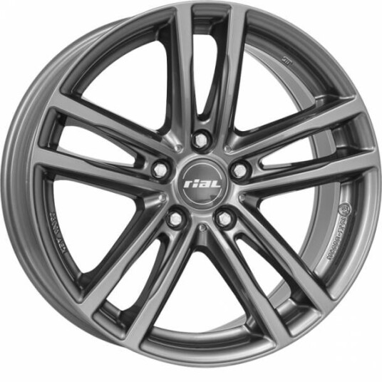 Rial X10 Metal Grey 8x19 5x112 ET57 B66.7