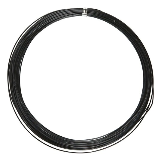 Cc Aluminiumstråd Svart - 1 mm x 16 meter