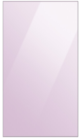 Samsung BESPOKE øvre panel for 185cm kombinert kjøl og frys, Glam Lavender (Glass)