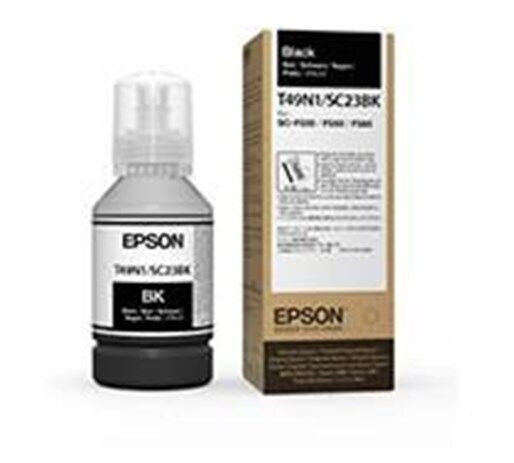 Epson C13T49N100 / T49N Dye Sub Black Ink 140ml - Blekkrefill Svart