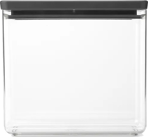 Brabantia TASTY+ stablebar boks 3,5 liter Mørkegrå Brabantia TASTY+ stablebar boks 3,5 liter Mørkegrå