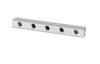 Atlas Copco 9090020102 Avgrensingsblokk 6 Stk Stikkontakter 3/8" Inntak 1/4" Utløp