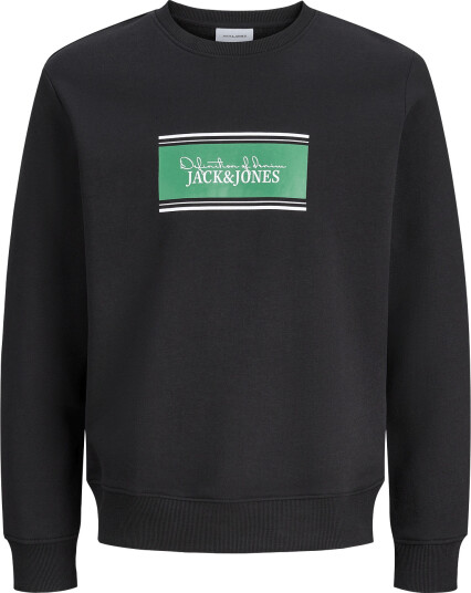 Jack & Jones Jjbuster Sweat Crew Neck Bts Jnr Black 128