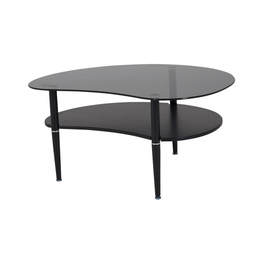 Venture Design Eggsofa salongbord Grå 100 x 80 cm Grå
