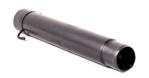 Petromax Flue With Damper For Loki and Loki2 Black OneSize, Black