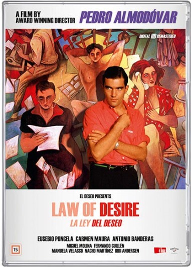 Law Of Desire (1987) / Begjærets Lov DVD Law Of Desire (1987) / Begjærets Lov DVD