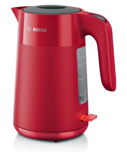 Bosch MyMoment Vannkoker 1.7L 2400W Rød/Svart/Grå TWK2M164 Bosch MyMoment Vannkoker 1.7L 2400W Rød/Svart/Grå TWK2M164