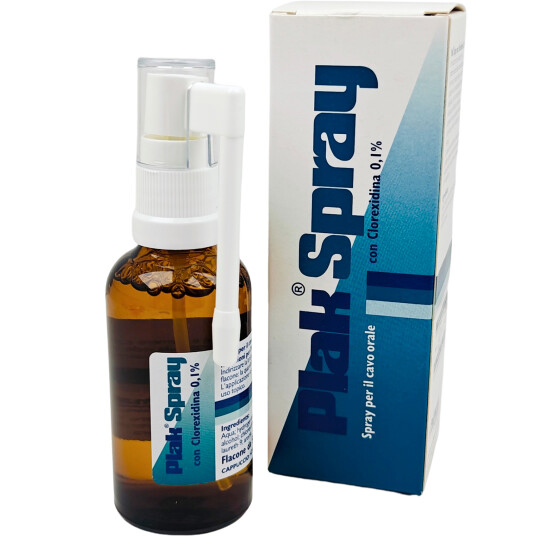 Klorheksedin Oral spray 0,10 % Polifarma Benessere PLAK 50 ml