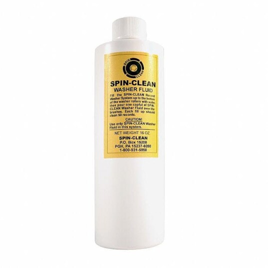 SpinClean® 16 oz. Bottle Record Washer Fluid MKII (473 ml.) SpinClean® 16 oz. Bottle Record Washer Fluid MKII (473 ml.)