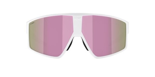Bliz Fusion Small Matte Black Linse Korall/oransje speilblå