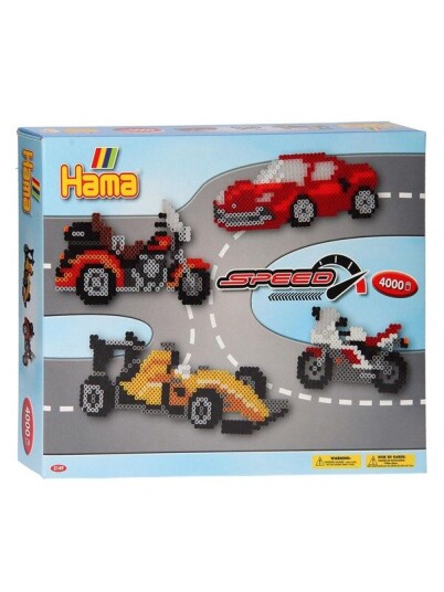 Hama Ironing Beads Set - Racing 4000pcs.